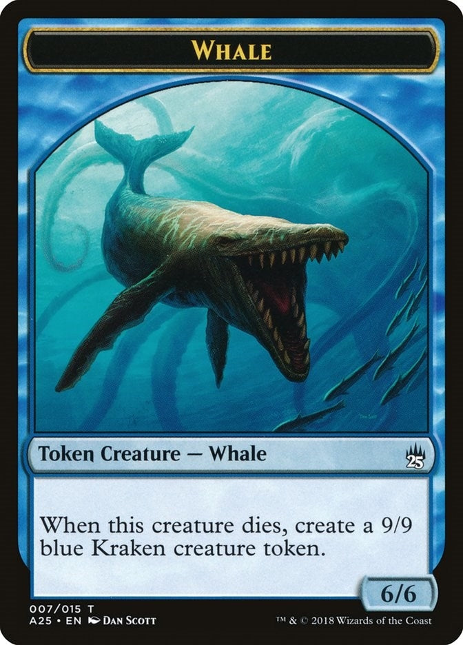 Whale Token (007) (0) [A25] - MTG Single