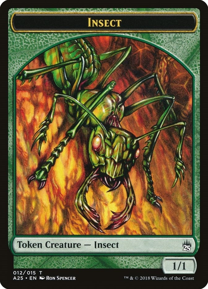 Insect Token (012) (0) [A25] - MTG Single