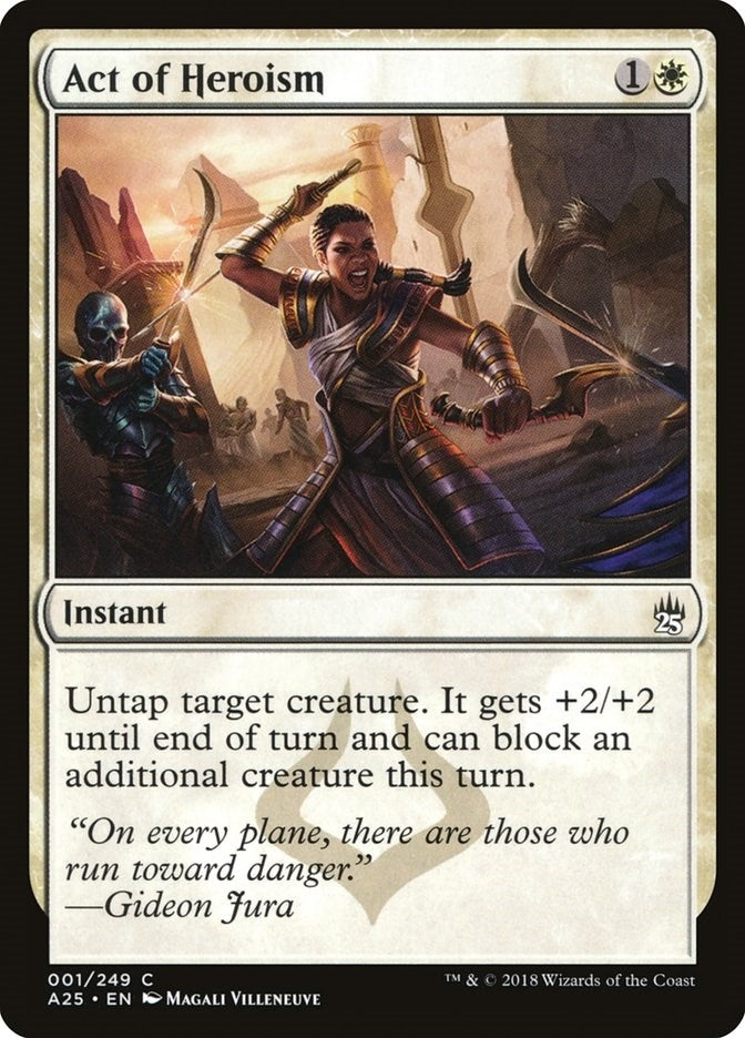 Act of Heroism (1) [A25] - MTG Single