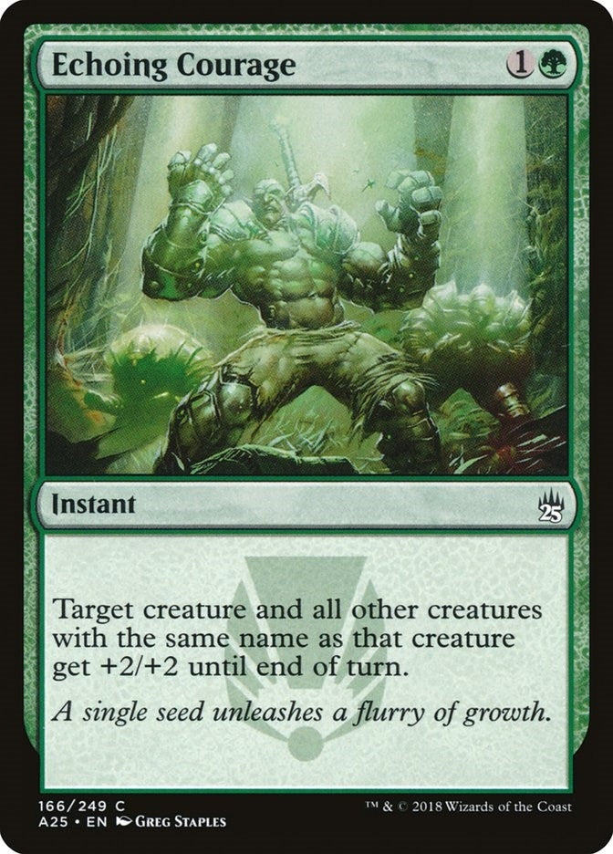 Echoing Courage (166) [A25] - MTG Single