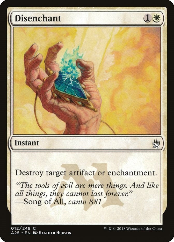Disenchant (12) [A25] - MTG Single