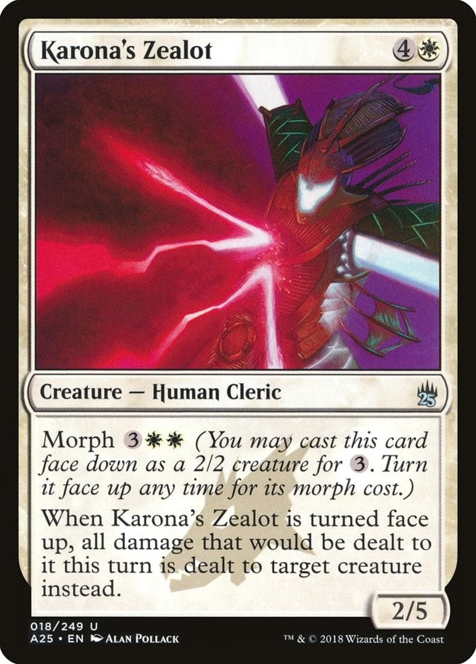 Karona’s Zealot (18) [A25] - MTG Single