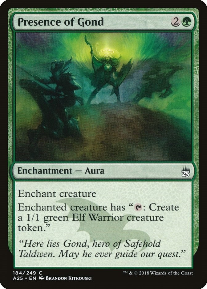 Presence of Gond (184) [A25] - MTG Single