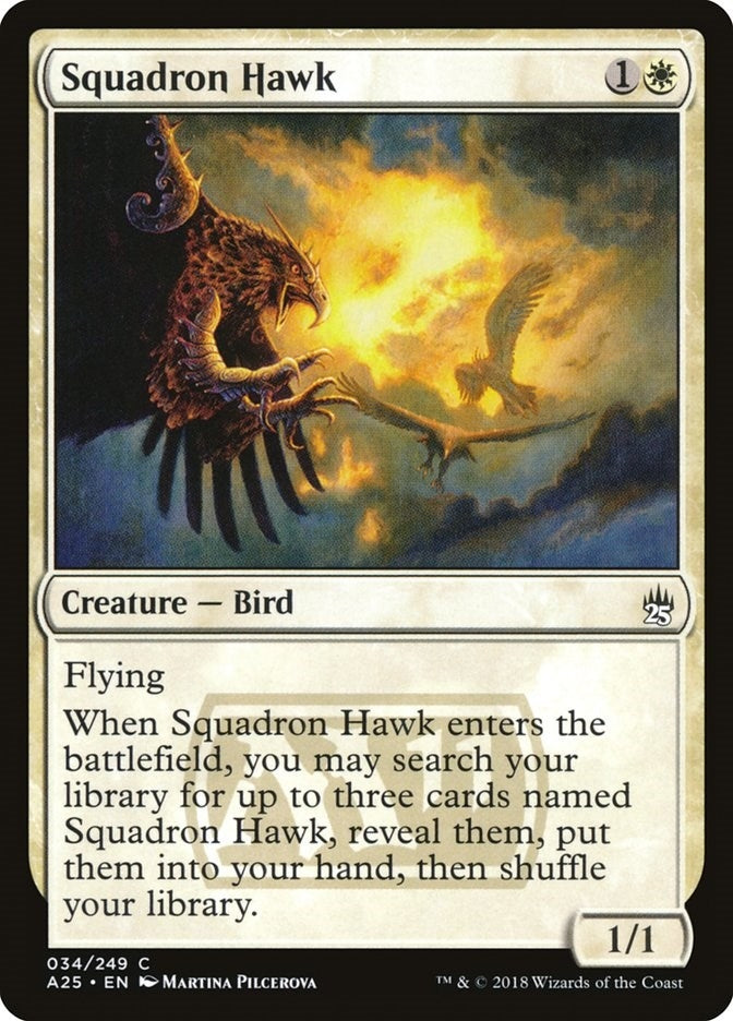 Squadron Hawk (34) [A25] - MTG Single