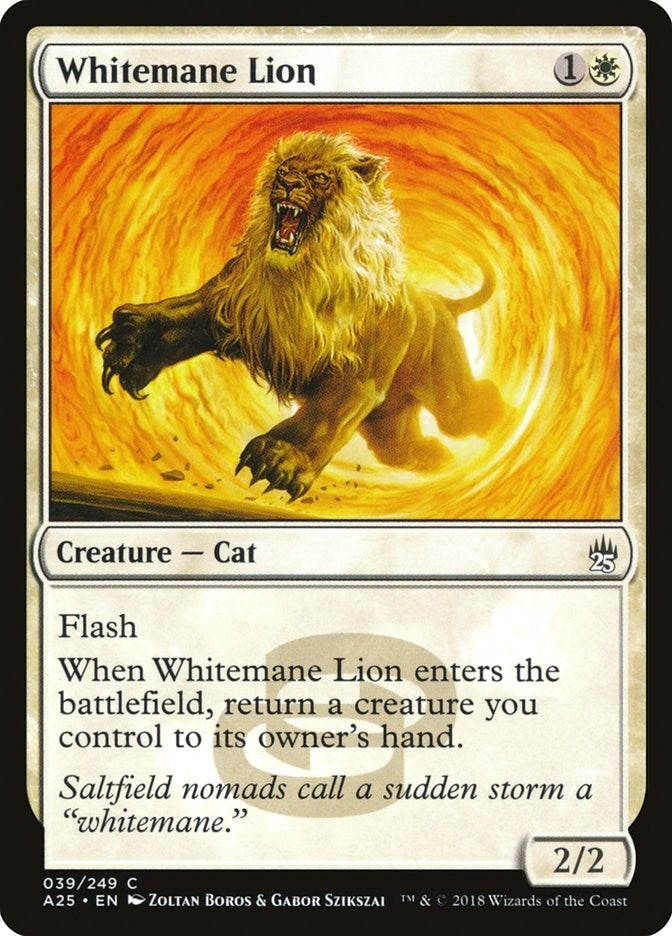 Whitemane Lion (39) [A25] - MTG Single