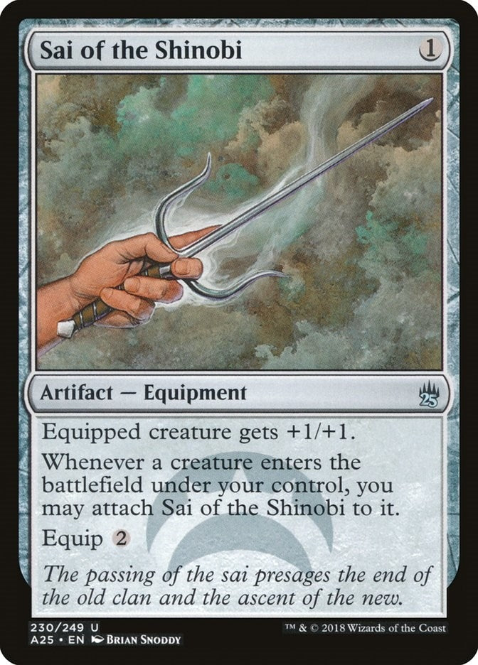 Sai of the Shinobi (230) [A25] - MTG Single