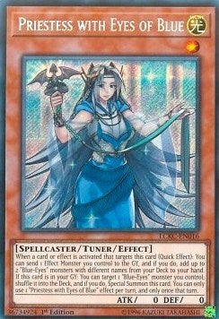 Priestess with Eyes of Blue (16) (LC06) - YuGiOh Single