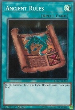Ancient Rules (39) (LC06) - YuGiOh Single