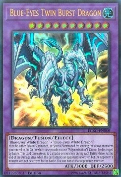 Blue-Eyes Twin Burst Dragon (58) (LC06) - YuGiOh Single