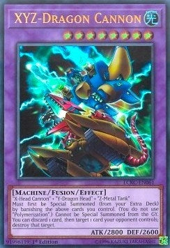 XYZ-Dragon Cannon (61) (LC06) - YuGiOh Single