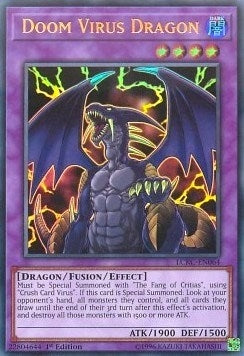 Doom Virus Dragon (64) (LC06) - YuGiOh Single