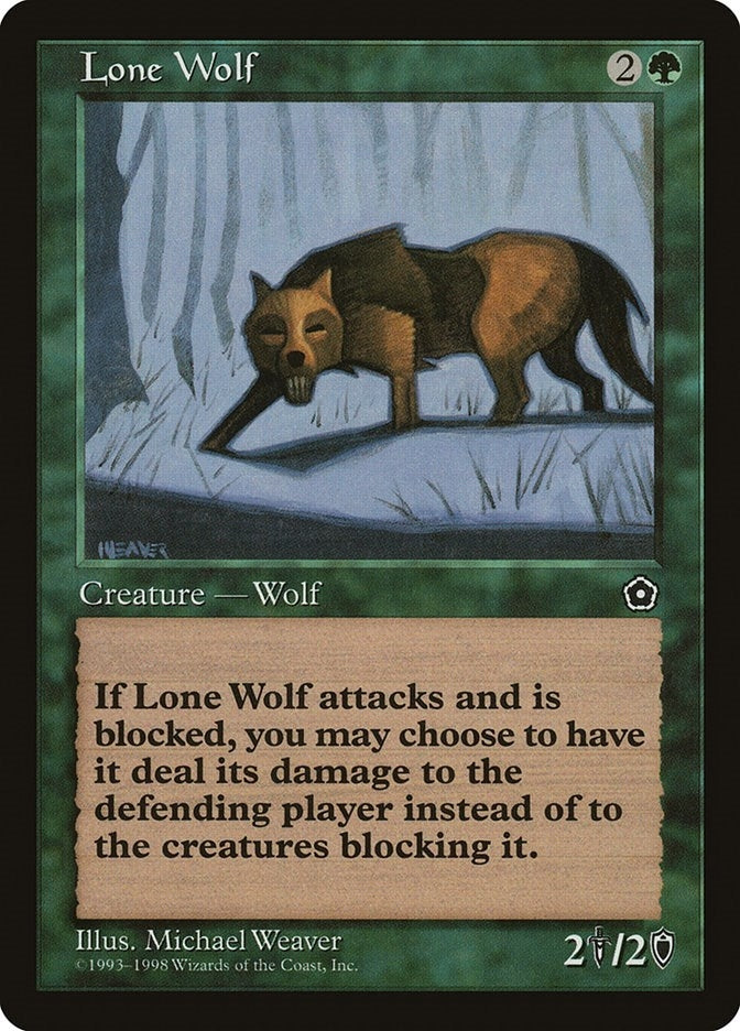 Lone Wolf [P02] - MTG Single