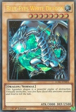 Blue-Eyes White Dragon (Version 3) (1) (LC06) - YuGiOh Single