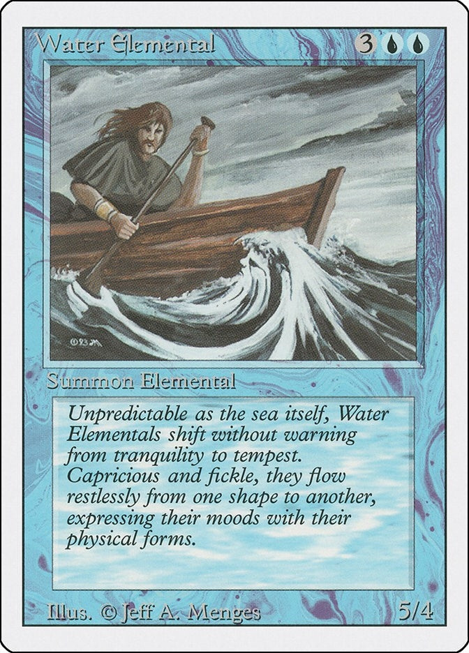 Water Elemental [3ED] - MTG Single