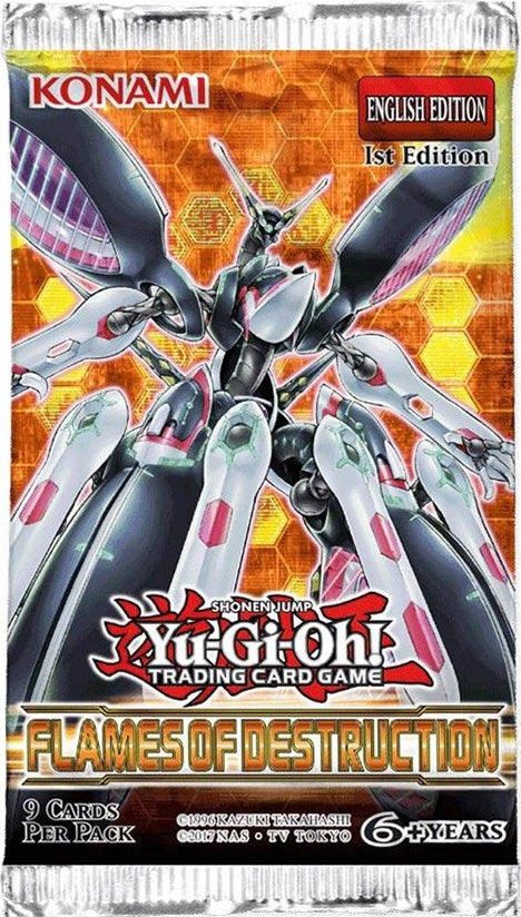 Flames of Destruction Booster Pack (FLOD) - YuGiOh Sealed