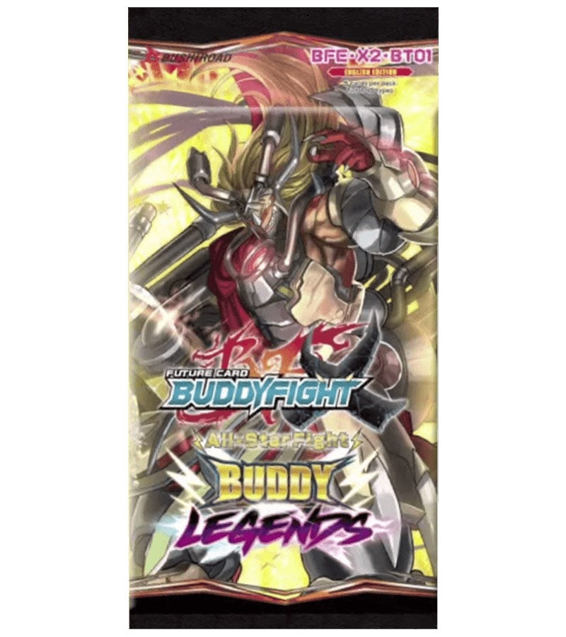 Buddy Legends Booster Pack [X2BT01] - Future Card BuddyFight Sealed
