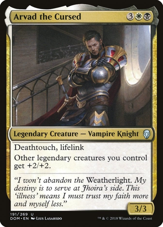 Arvad the Cursed (191) [DOM] - MTG Single