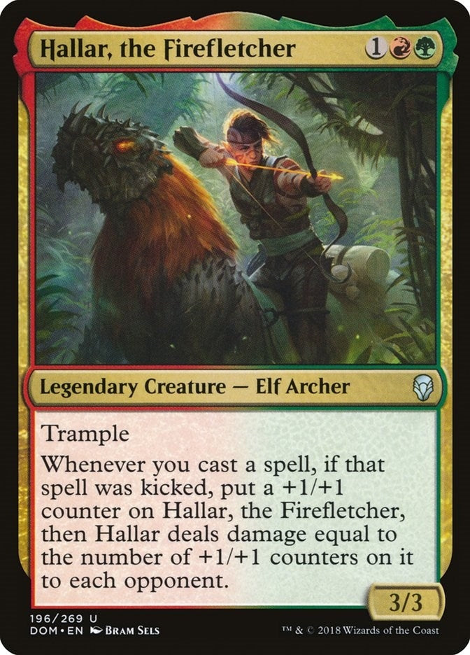Hallar the Firefletcher (196) [DOM] - MTG Single