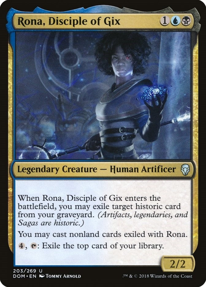 Rona Disciple of Gix (203) [DOM] - MTG Single