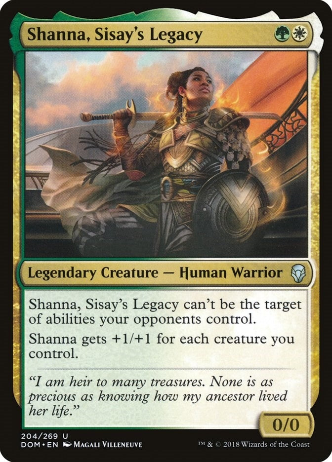 Shanna Sisay’s Legacy (204) [DOM] - MTG Single