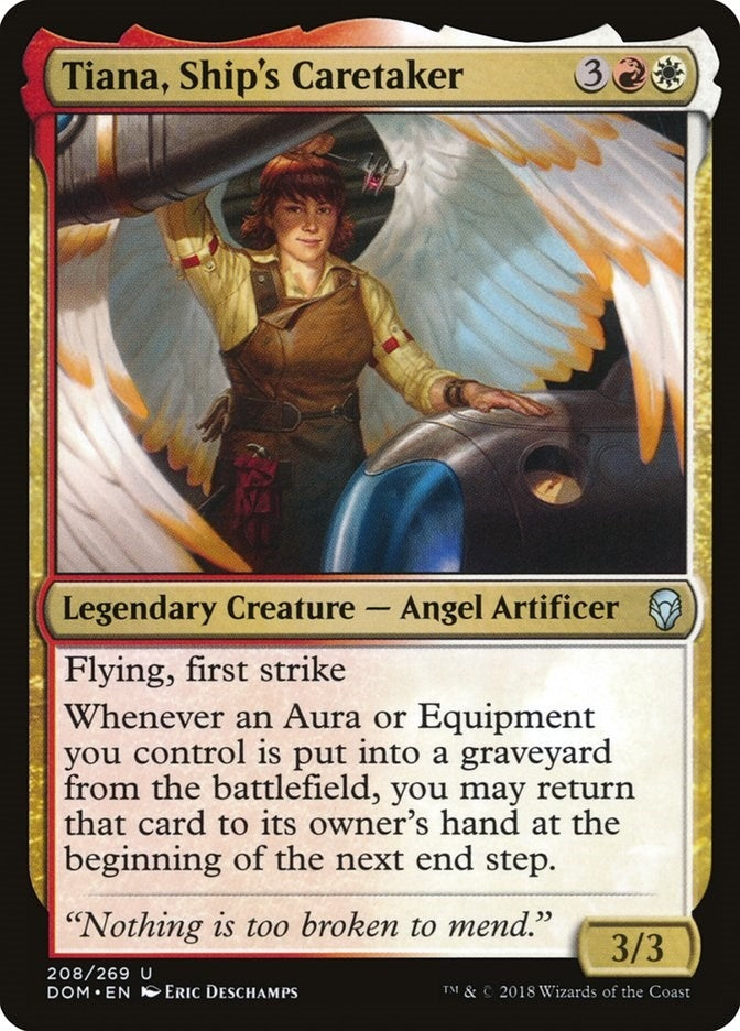 Tiana Ship’s Caretaker (208) [DOM] - MTG Single