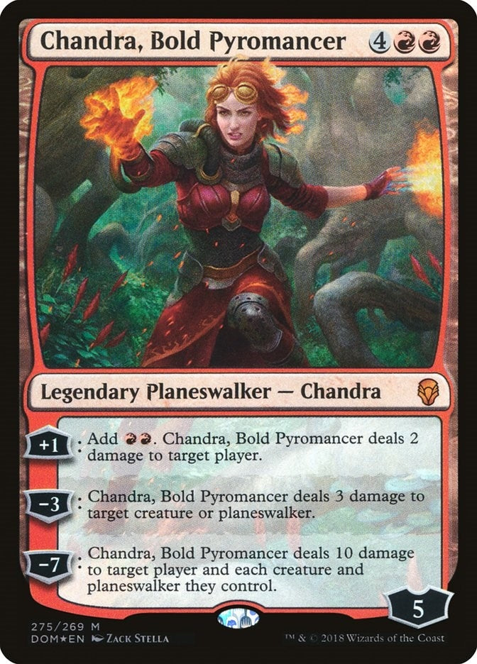 Chandra Bold Pyromancer (275) [DOM] - MTG Single