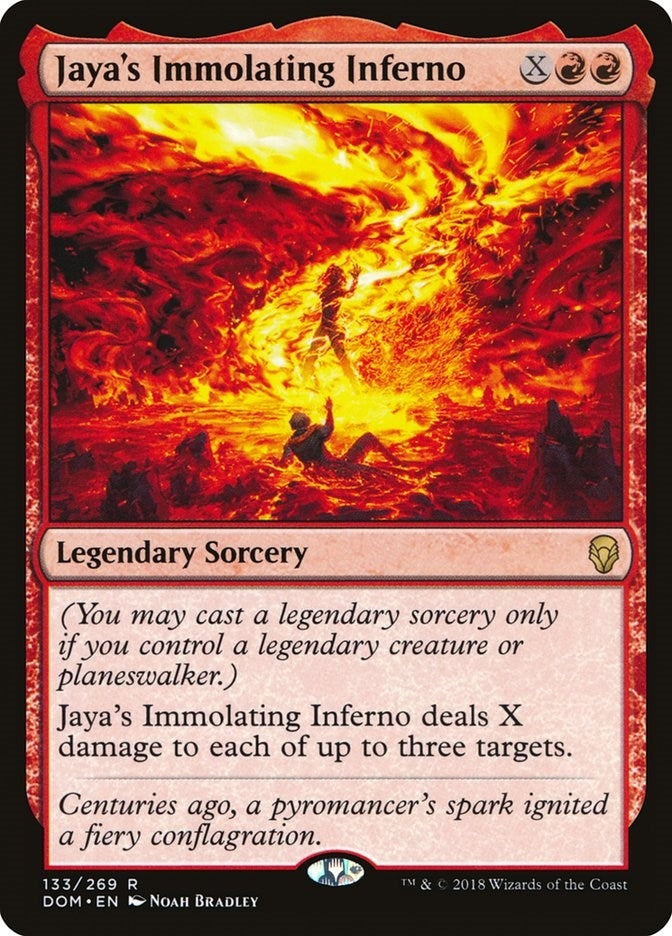 Jaya’s Immolating Inferno (133) [DOM] - MTG Single