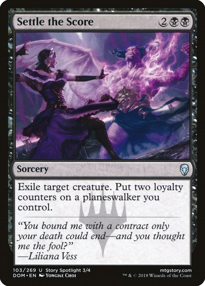 Settle the Score (103) [DOM] - MTG Single