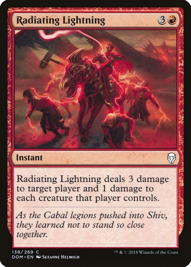 Radiating Lightning (138) [DOM] - MTG Single