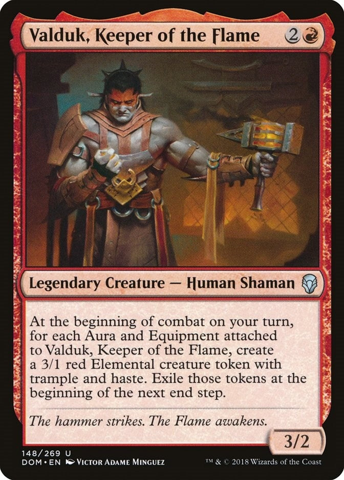 Valduk Keeper of the Flame (148) [DOM] - MTG Single