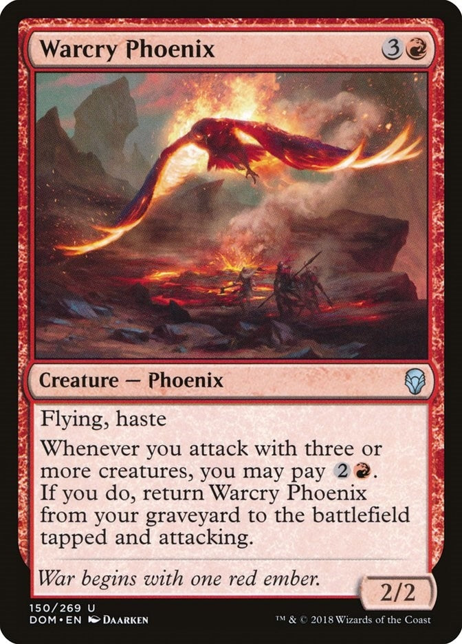Warcry Phoenix (150) [DOM] - MTG Single