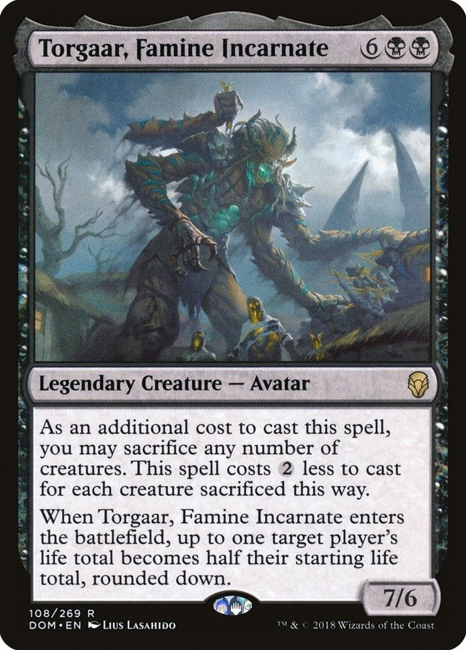 Torgaar Famine Incarnate (108) [DOM] - MTG Single
