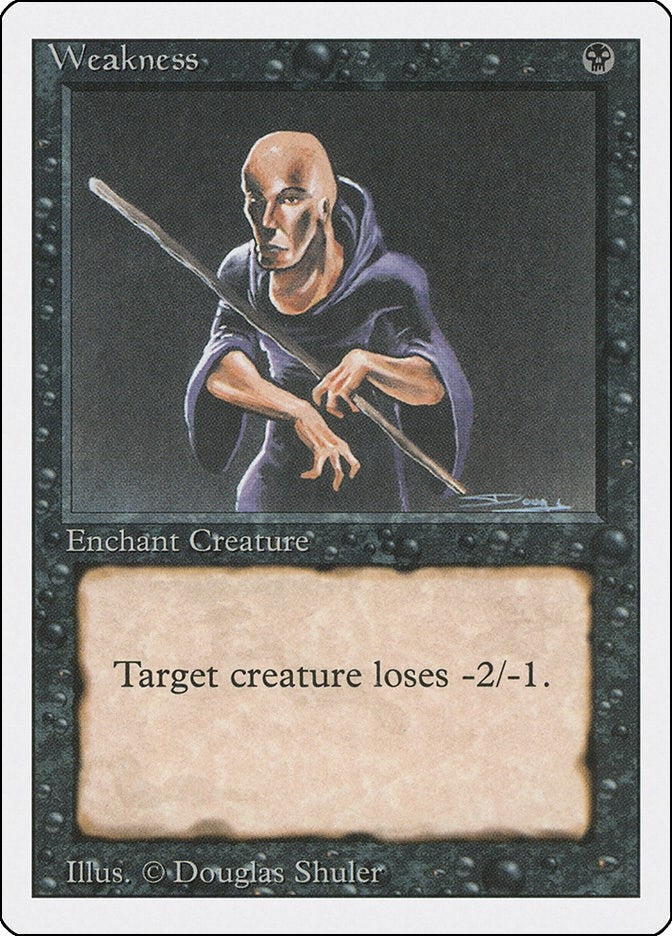 Weakness [3ED] - MTG Single