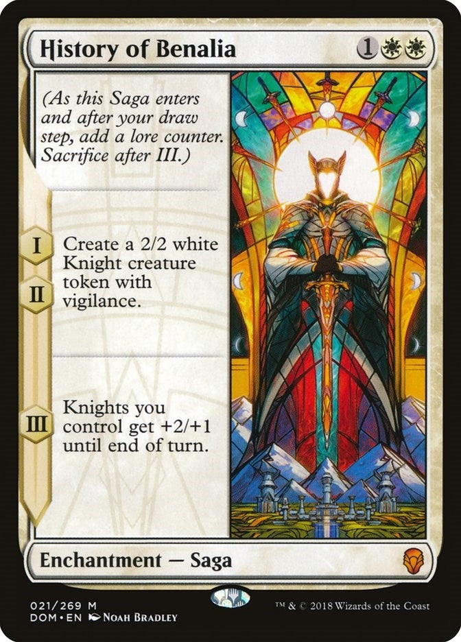 History of Benalia (21) [DOM] - MTG Single