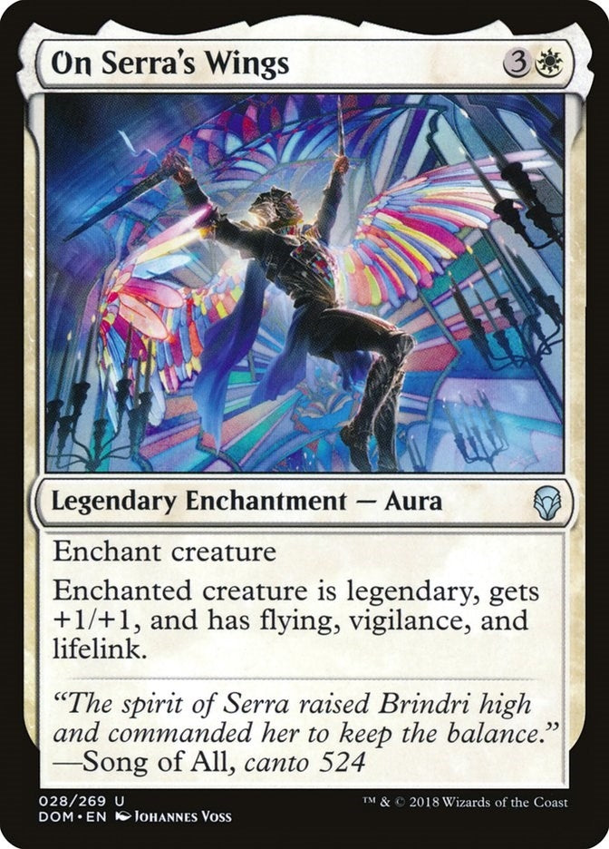 On Serra’s Wings (28) [DOM] - MTG Single