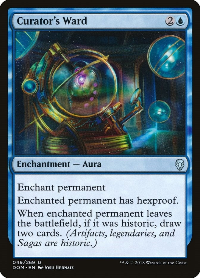 Curator’s Ward (49) [DOM] - MTG Single
