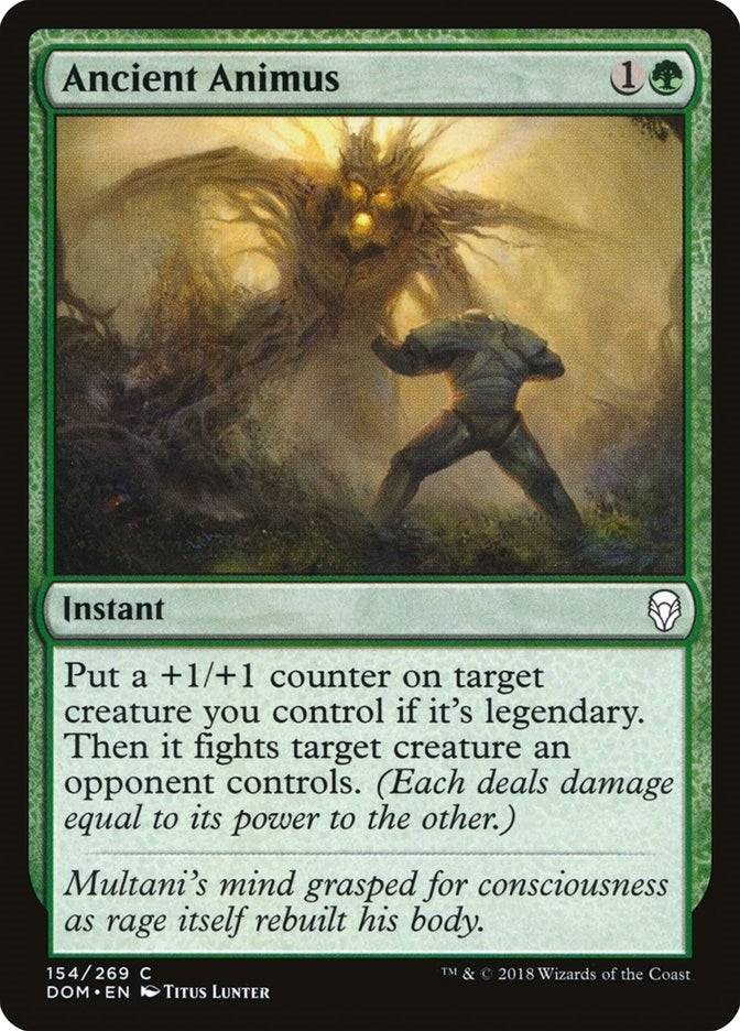 Ancient Animus (154) [DOM] - MTG Single