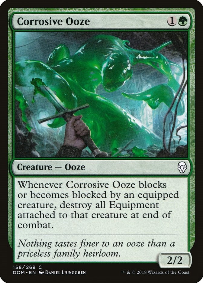 Corrosive Ooze (158) [DOM] - MTG Single