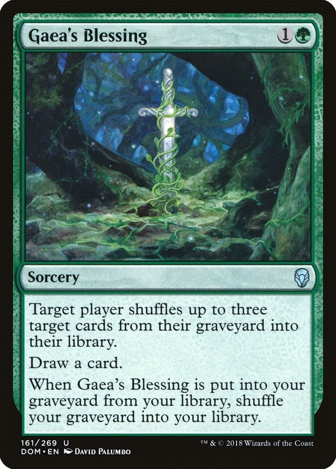 Gaea’s Blessing (161) [DOM] - MTG Single