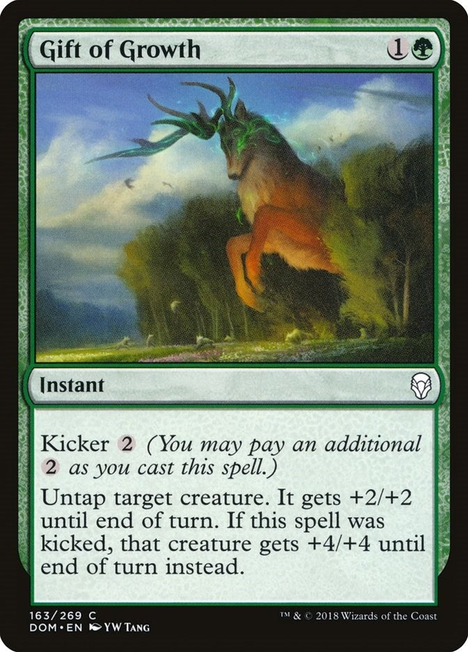 Gift of Growth (163) [DOM] - MTG Single