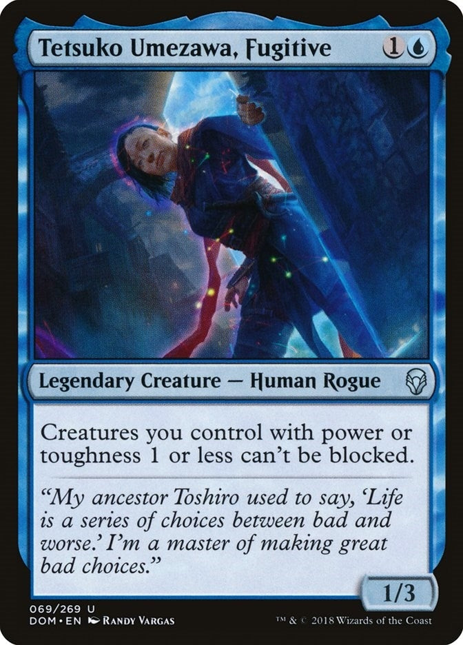 Tetsuko Umezawa Fugitive (69) [DOM] - MTG Single