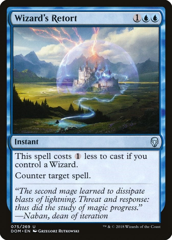 Wizard’s Retort (75) [DOM] - MTG Single