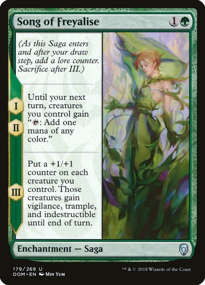 Song of Freyalise (179) [DOM] - MTG Single
