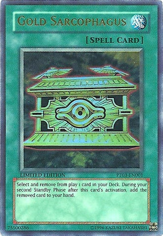 Gold Sarcophagus (3001) (PTP-EU) - YuGiOh Single