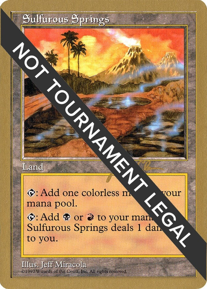 Sulfurous Springs - 1997 Jakub Slemr (5ED) [WCD] - MTG Single