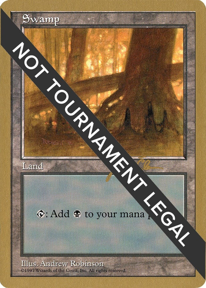 Swamp (444) - 1997 Jakub Slemr (5ED) [WCD] - MTG Single
