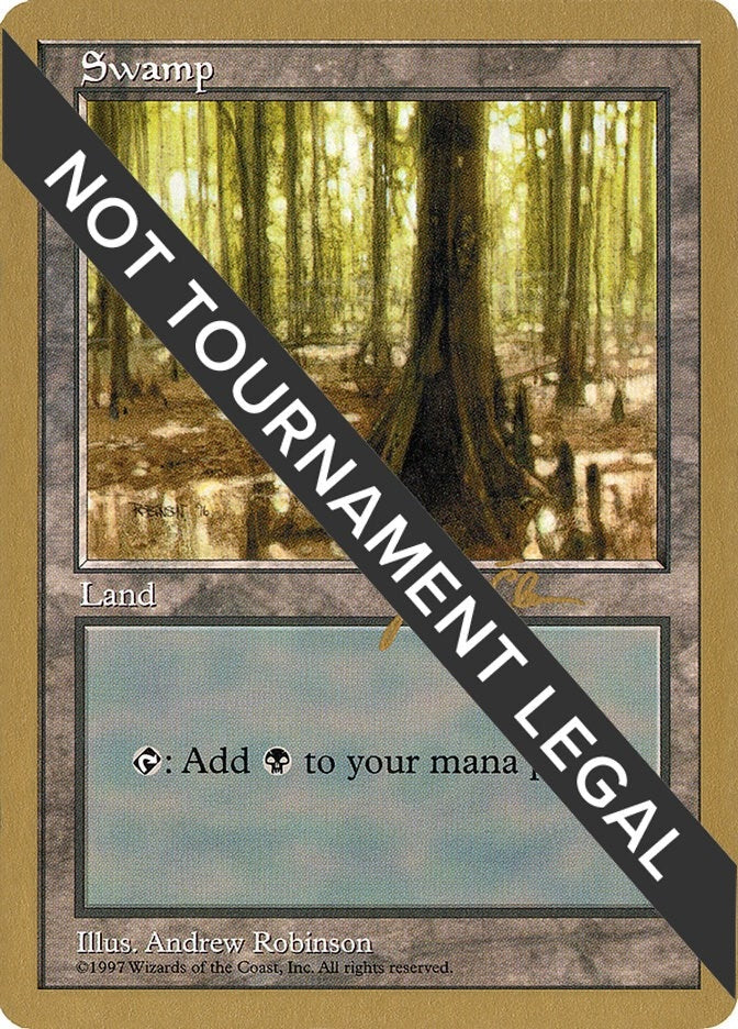 Swamp (443) - 1997 Jakub Slemr (5ED) [WCD] - MTG Single