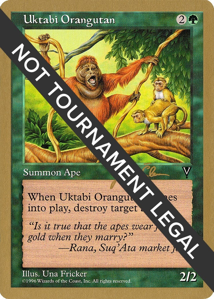 Uktabi Orangutan - 1997 Jakub Slemr (VIS) [WCD] - MTG Single