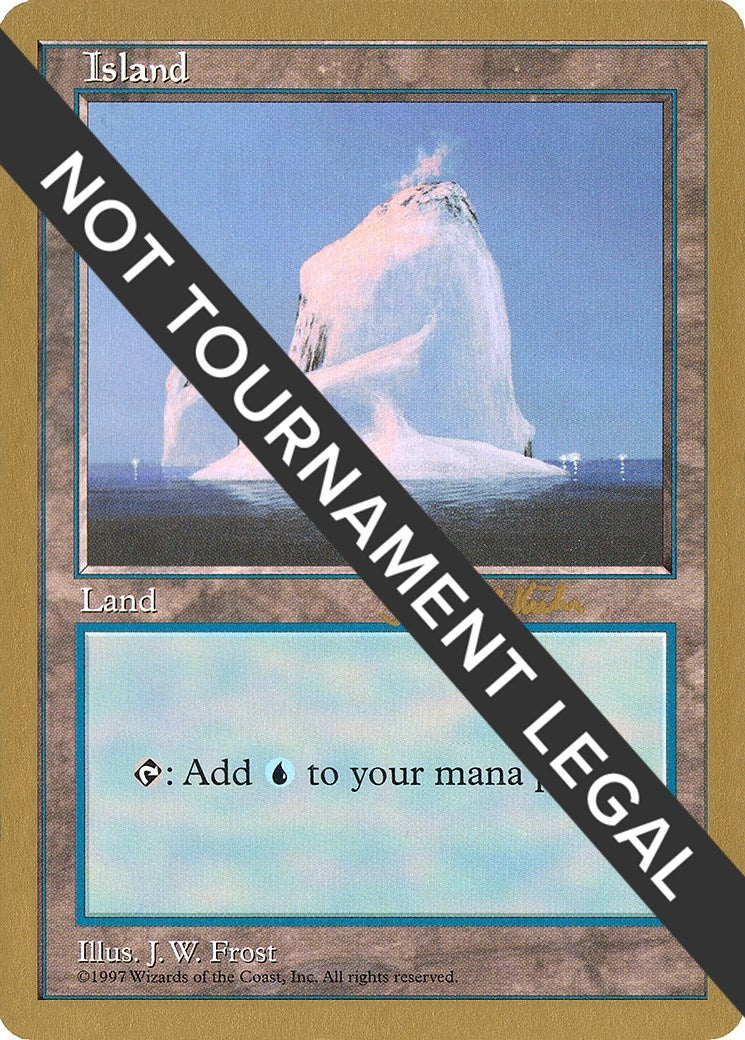 Island (428) - 1997 Janosch Kuhn (5ED) [WCD] - MTG Single
