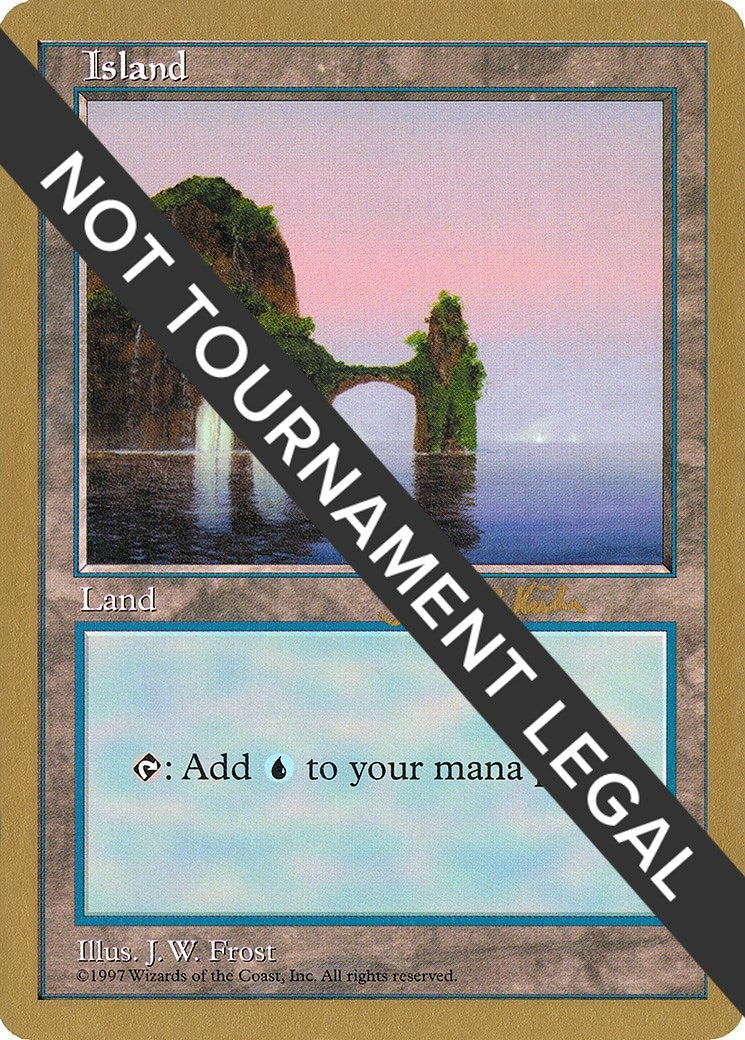 Island (425) - 1997 Janosch Kuhn (5ED) [WCD] - MTG Single